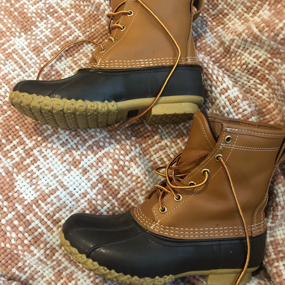 LL Bean 8“ Duck Boots with Goretex and Thinsulate